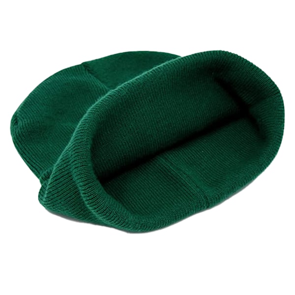 Beechfield Original Organic Cotton Cuffed Beanie One Size Bottl Bottle Green One Size