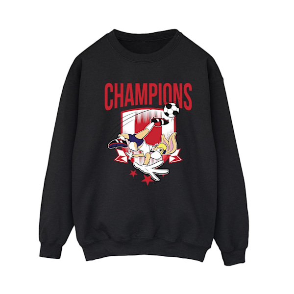 Looney Tunes Dam/Damer Lola Fotbollsmästare Sweatshirt S Black S