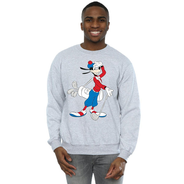 Disney Goofy Golf Sweatshirt M Sports Grey för män Sports Grey M