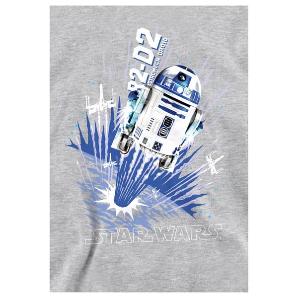 Star Wars Barn/Kids Blast Off R2-D2 Heather Pullover Hoodi Athletic Heather 12-13 Years