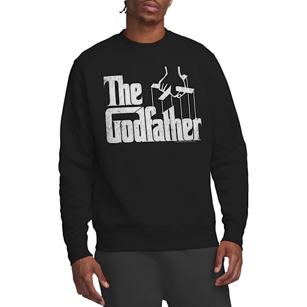The Godfather Unisex Vuxen Logotyp Sweatshirt M Svart Black M