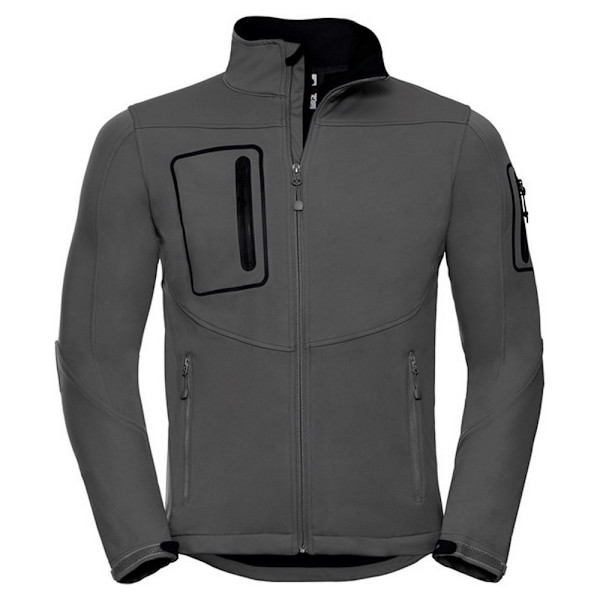 Russell Herr Sports Soft Shell Jacka XS Titanium Titanium XS