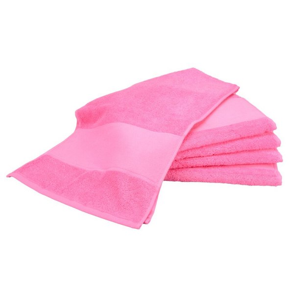 A&R Handdukar Print-Me Sport Handduk One Size Rosa Pink One Size