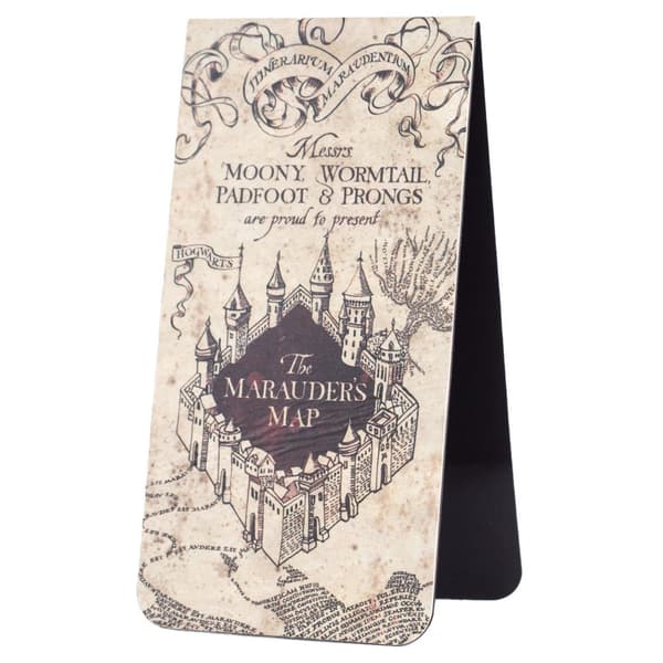 Harry Potter Marauders Map Magnetiskt Bokmärke One Size Beige/Mar Beige/Maroon One Size