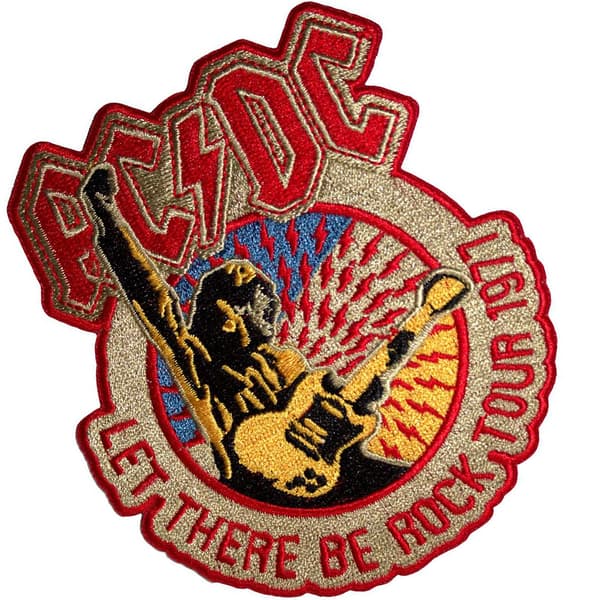 AC/DC Let There Be Rock Tour 1977 Strykmärke One Size Multic Multicoloured One Size