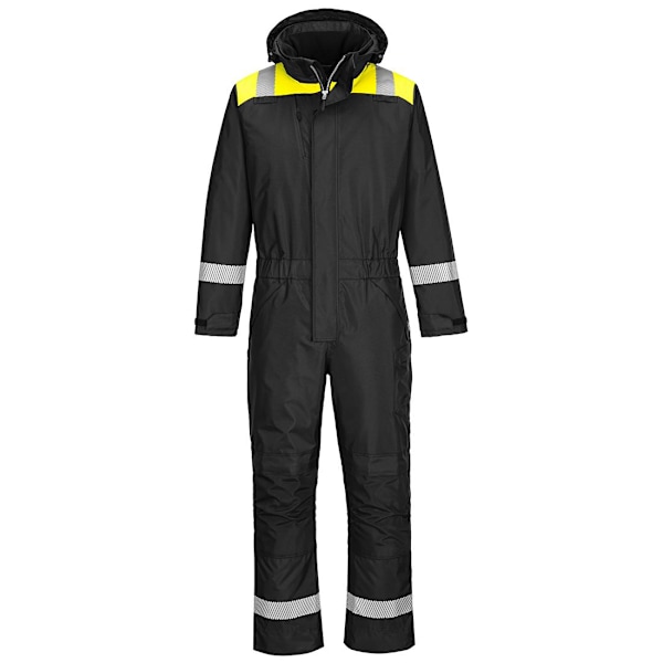 Portwest Unisex Adult PW3 Vinteroverall 41R Svart/Gul Black/Yellow 41R