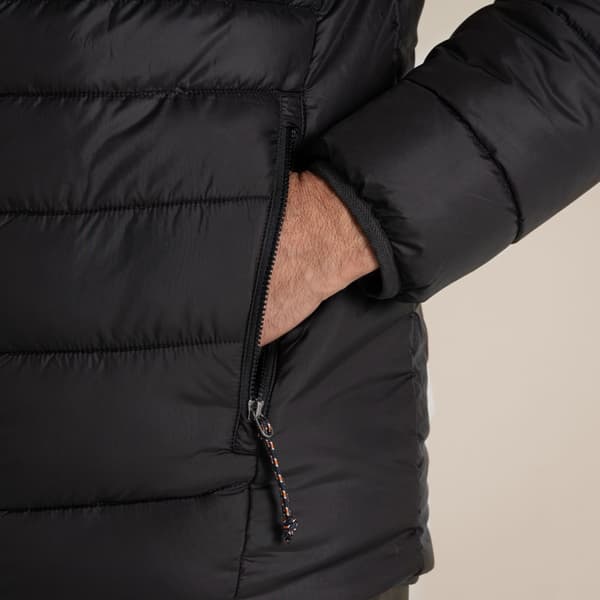Craghoppers Herr Compresslite IX Hooded Vadderad Jacka S Svart Black S