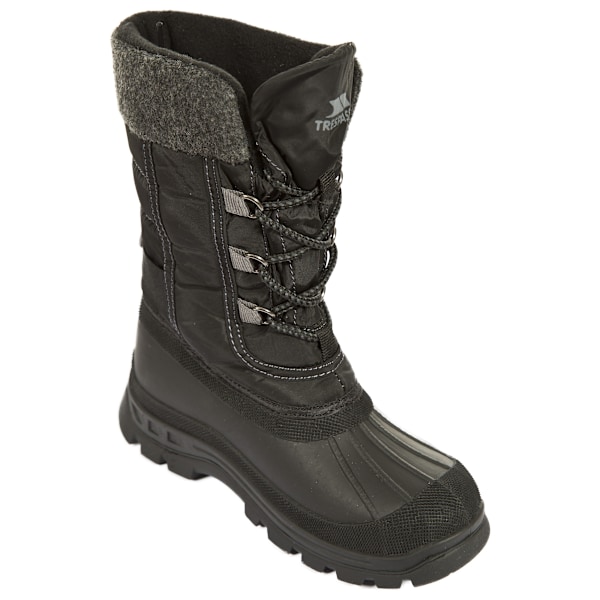 Trespass Youths Boys Strachan Snow Boots 6 Youth UK Svart Black 6 Youth UK