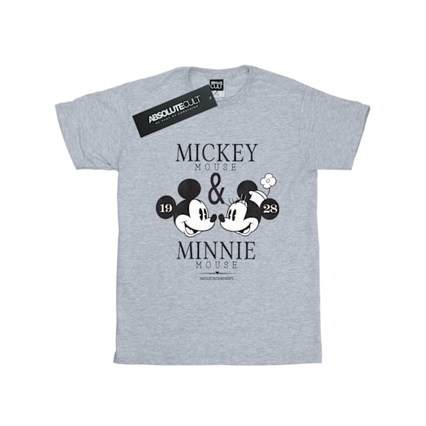 Disney Womens/Ladies Mickey Och Minnie Mouse Mousecrush Mondays Sports Grey 3XL