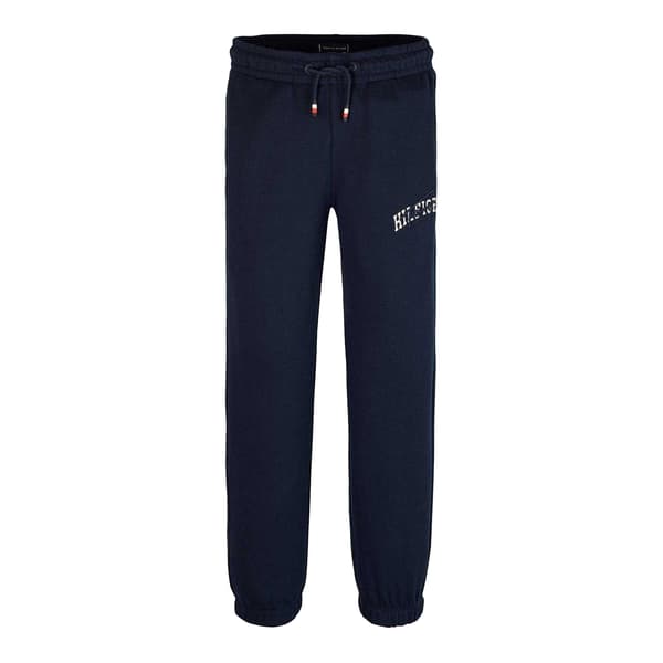 Tommy Hilfiger Pojkar Script Joggingbyxor 12 År Marinblå Navy 12 Years