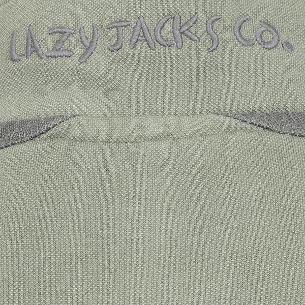 Lazy Jacks Herr Kontrastpanel Pikétröja S Khakigrön Khaki Green S