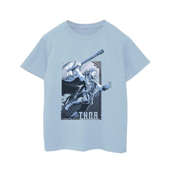 Marvel Boys Thor Love And Thunder Attack T-Shirt 3-4 år Baby Baby Blue 3-4 Years