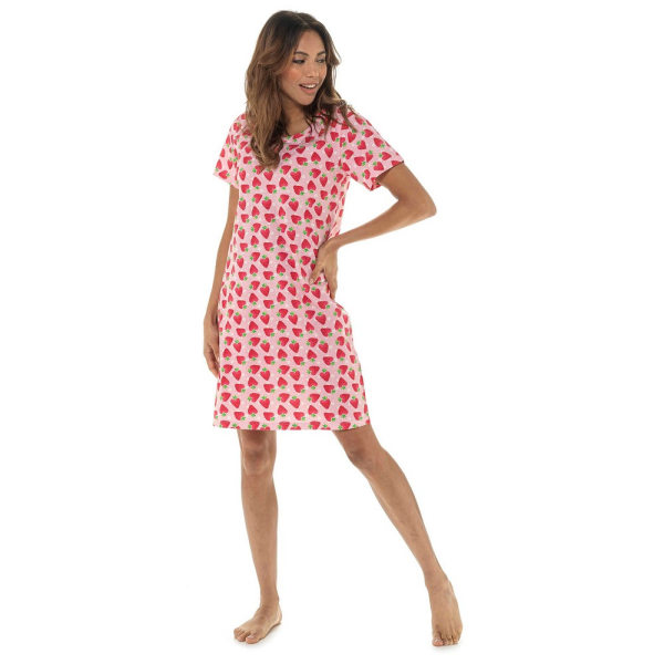 Follow That Dream Strawberry Nightie 16-18 UK Pink Pink 16-18 UK