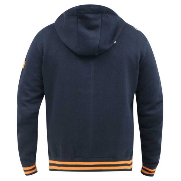 D555 Herr Flanders Kingsize Hoodie med dragkedja XXL Marinblå Navy XXL