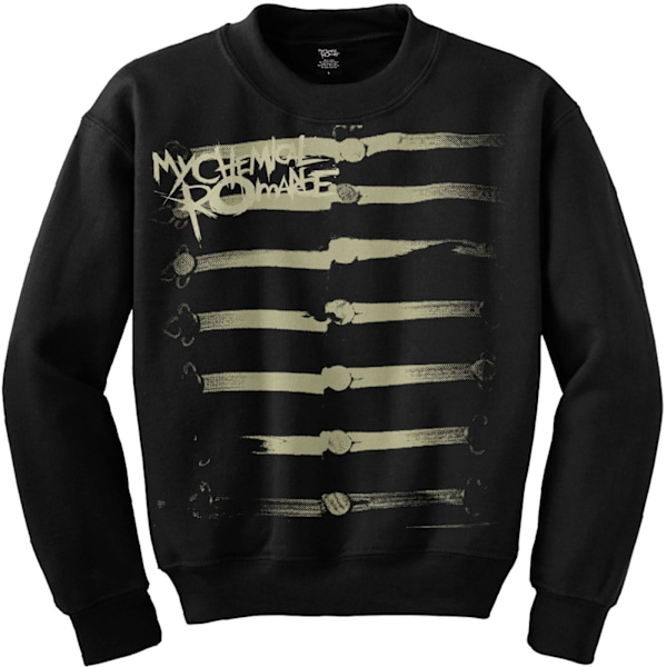 My Chemical Romance Unisex Adult Together We March Sweatshirt X Black XS