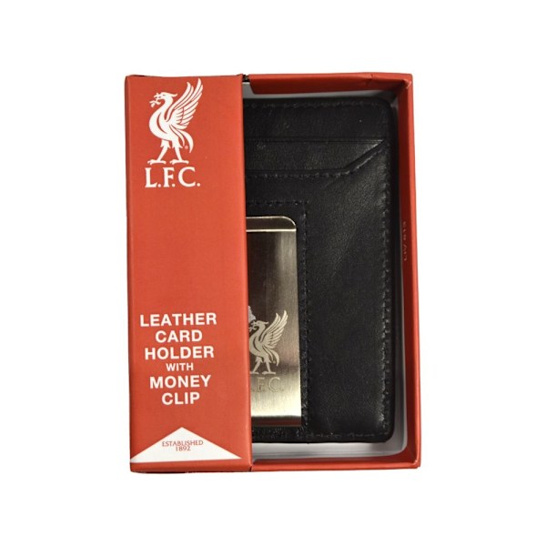 Liverpool FC Läderpengklämma Plånbok One Size Svart Black One Size