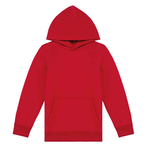 Native Spirit Barn Hoodie för barn/barn 4-6 år Hibiscus Red Hibiscus Red 4-6 Years