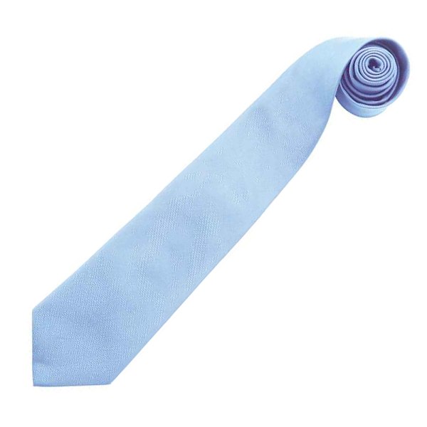 Premier Mens Colours Fashion Tie One Size Mid Blue Mid Blue One Size