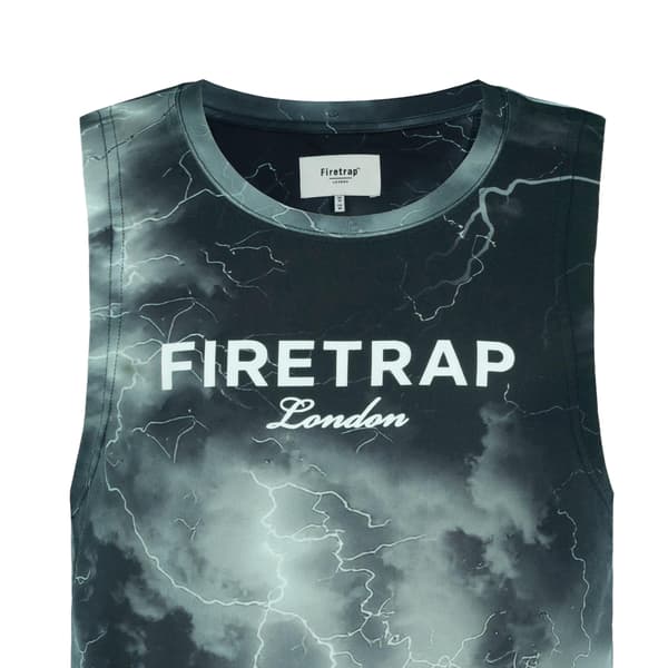 Firetrap Herr Sub Lightning Linne L Mörk Dark L