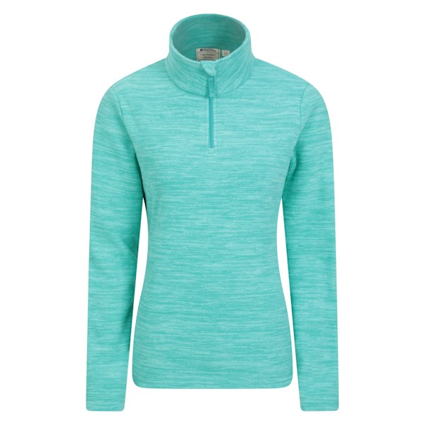Mountain Warehouse Dam/Dam Snowdon Melange Fleece Tröja 8 U Turquoise 8 UK