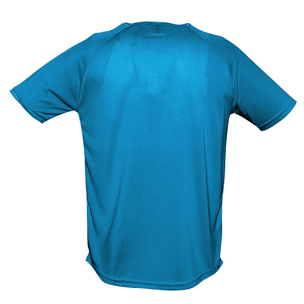 SOLS Herr Sporty Kortärmad Performance T-shirt XXS Aqua Aqua XXS