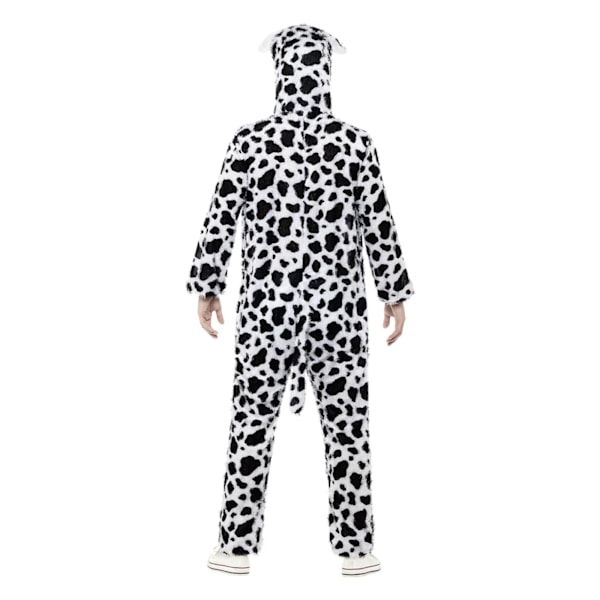 Smiffys Unisex Vuxen Dalmatiner Kostym M Vit/Svart White/Black M