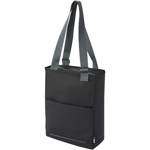 Aqua Plain Vattenavvisande Återvunnen 14L Tote Bag One Size Solid Solid Black One Size