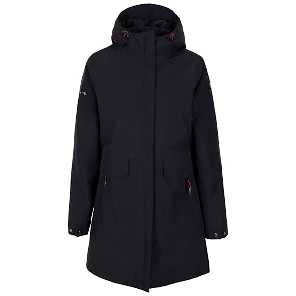 Trespass Damjacka för Kvinnor/Damer Modesty TP75 Vattentät XS Svart Black XS