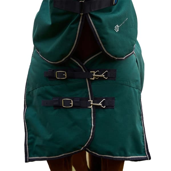 Weatherbeeta Comfitec Plus Dynamic High-Neck 220g Hästtäcke Forest Green/Navy 7´