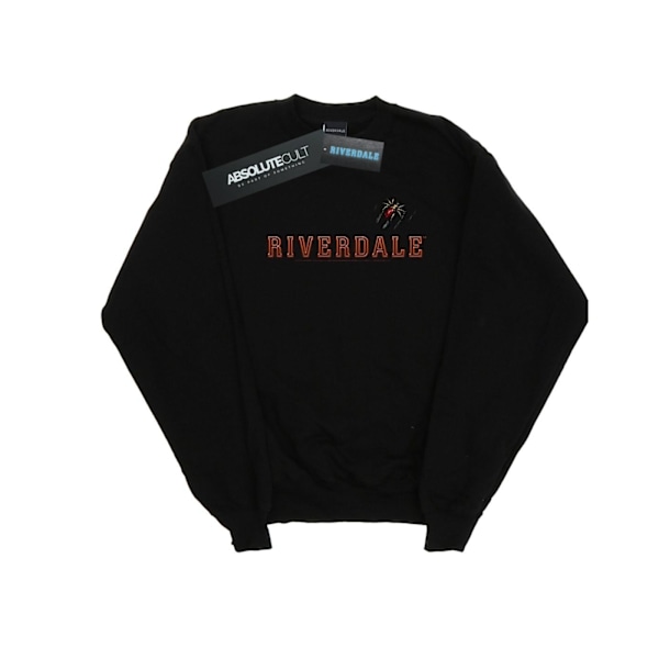 Riverdale Herr Spindel Brosch Sweatshirt 3XL Svart Black 3XL