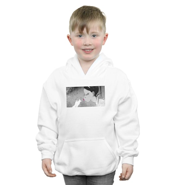 Disney Boys The Princess And The Frog Kiss Hoodie 7-8 år Vit White 7-8 Years