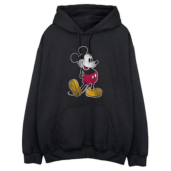 Disney Herr Mickey Mouse Classic Kick Hoodie XL Svart Black XL