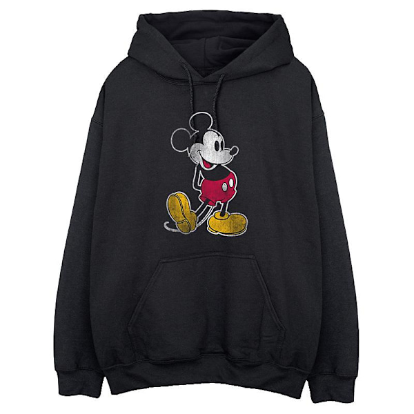 Disney Herr Mickey Mouse Classic Kick Hoodie XXL Svart Black XXL