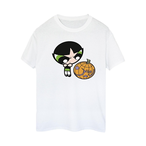 The Powerpuff Girls Dam/Damer Flickor Buttercup Pumpa Cotto White XXL