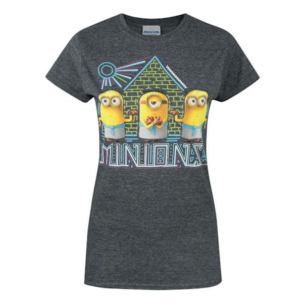 Minions Dam/Dam T-shirt Egyptisk XL Charcoal Charcoal XL