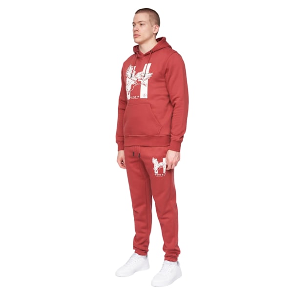 Henleys Mens Curveball Hoodie XL Deep Red Deep Red XL