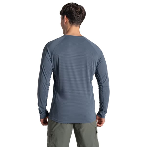 Craghoppers Herr SolarShield+ Nosilife Långärmad T-shirt S D Dark Pewter S