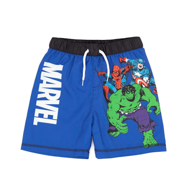 Marvel Pojkshorts 9-10 år Blå/Vit Blue/White 9-10 Years