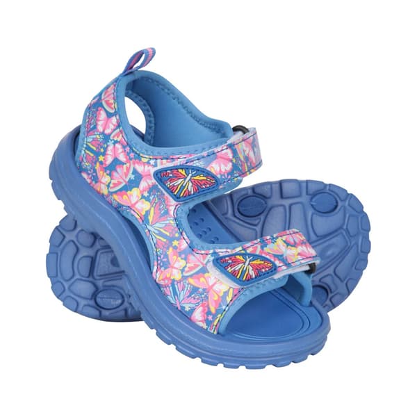 Mountain Warehouse Barn/Barn Sand Butterflies Sandaler 2 UK Dark Blue 2 UK