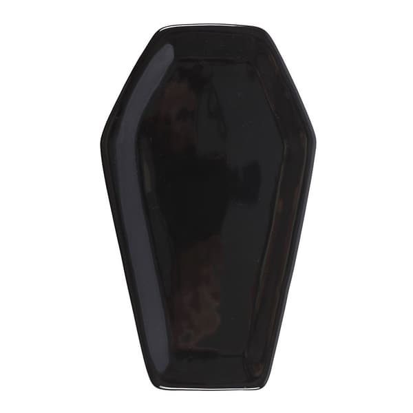 Something Different Coffin Prydnadsbricka En Storlek Svart Black One Size