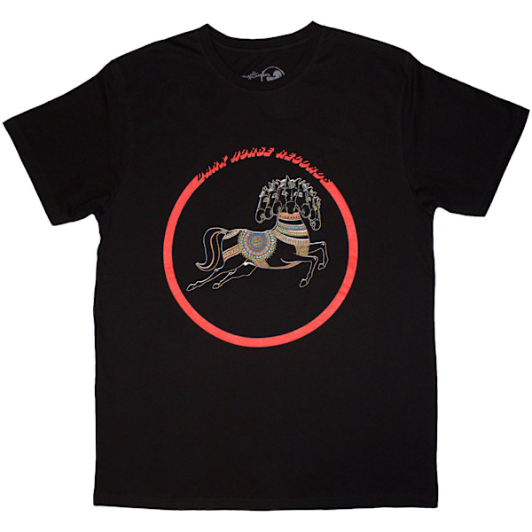 George Harrison Unisex Vuxen Dark Horse T-shirt med Logotryck på Ryggen Black XXL