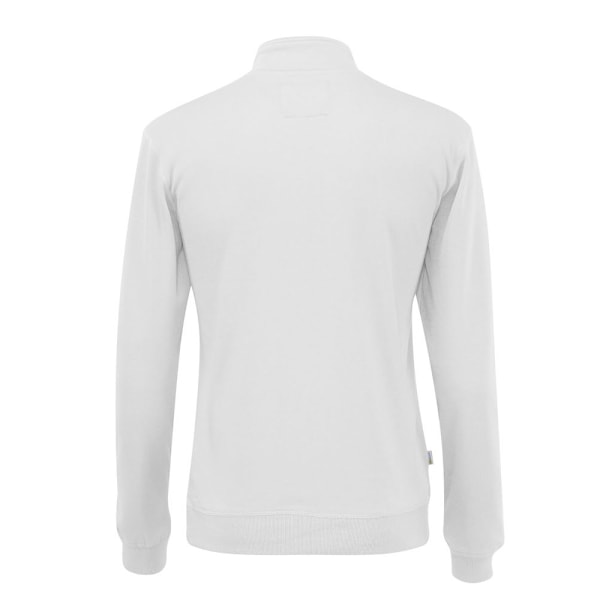 Cottover Unisex Vuxen Halv Dragkedja Sweatshirt S Vit White S