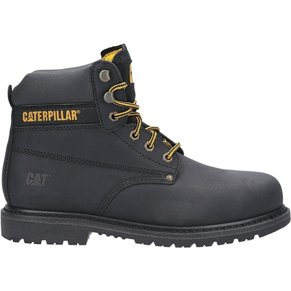 Caterpillar Powerplant S3 Lädersäkerhetskängor 11 UK Svart Black 11 UK