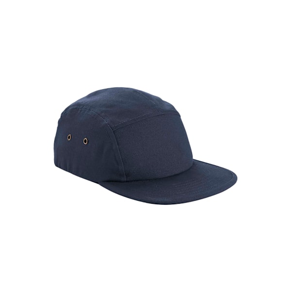 Beechfield Unisex Vuxen Canvas 5 Panel Baseball Cap En Storlek Na Navy One Size