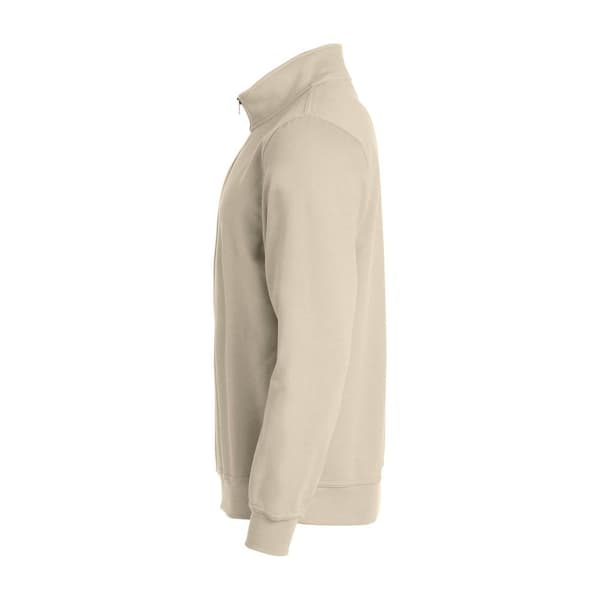 Clique Unisex Vuxen Basic Half Zip Sweatshirt L Ljus Khaki Light Khaki L