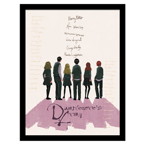 Harry Potter ser framåt Dumbledore's armé tryck 40cm x 30c Multicoloured 40cm x 30cm