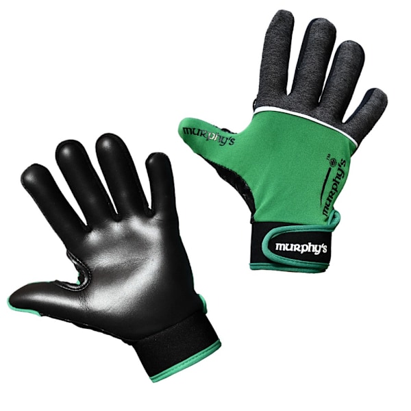 Murphys Childrens/Kids V2 Gaelic Gloves 6 Grå/Grön/Vit Grey/Green/White 6