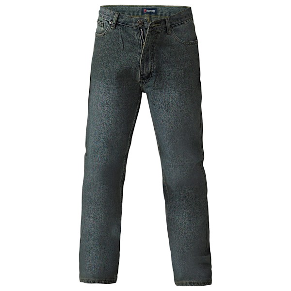 Duke Herr D555 Rockford Denim Comfort Jeans 40L Dirty Denim Dirty Denim 40L