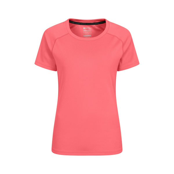 Mountain Warehouse Dam/Dam Endurance T-shirt 20 UK Rosa Pink 20 UK