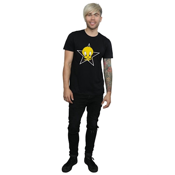 Looney Tunes Tweety Pie Star T-shirt XL Svart Black XL